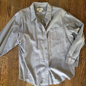 L.L. Bean Flannel Button Down